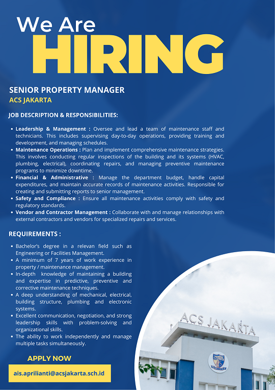 Senior Property Manager