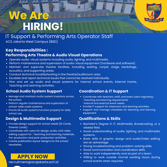 IT Support and PAT Staff